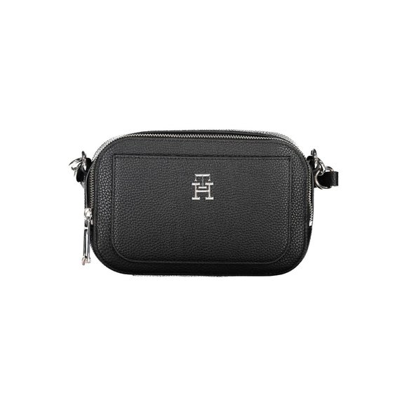 Tommy Hilfiger Bags Tommy Hilfiger Black Polyurethane Handbag